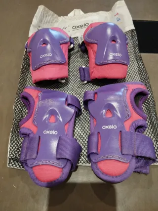 Set protectores Oxelo patines/skate