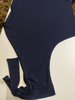 Blusa Carolina Herrera Azul Talla XL