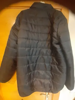 Parka Anorak Unisex Negra y Roja