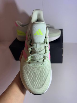 Zapatillas Adidas Originales Verde y Rosa