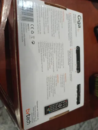 Sintonizador Grabador Giga tv M470 T TDT