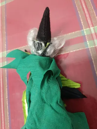 Befana Ferrero con sacco juta 35x27cm