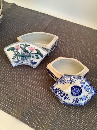 Cajas Joyero Porcelana Decorada