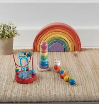 Set Giocattoli Montessori in Legno