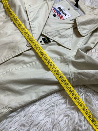 Gabardina Blauer Beige