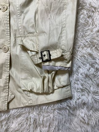 Gabardina Blauer Beige