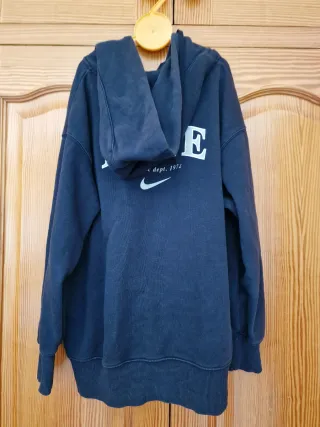 Felpa Nike Nera con Cappuccio e Cerniera