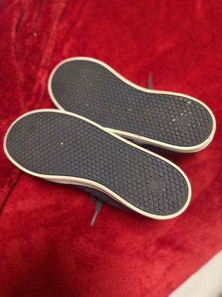 Zapatillas Adidas niño azul y blanco