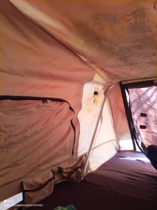 Tienda de techo para coche