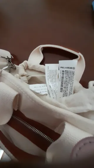 2 Bolsos Beige y Azul