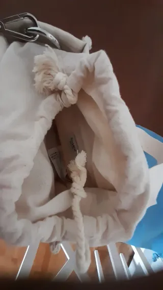 2 Bolsos Beige y Azul