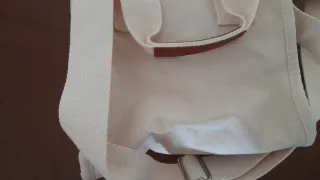 2 Bolsos Beige y Azul