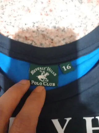 Felpa Polo Club Uomo Blu Nera