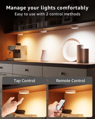 NUEVO - Pacco di 6 faretti LED ricaricabili