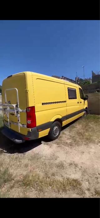 Volkswagen Crafter 2015, furgoneta, Camperizada.