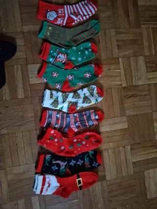 Calcetines Navideños Talla Única