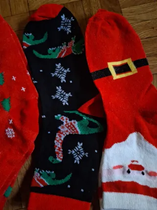 Calcetines Navideños Talla Única