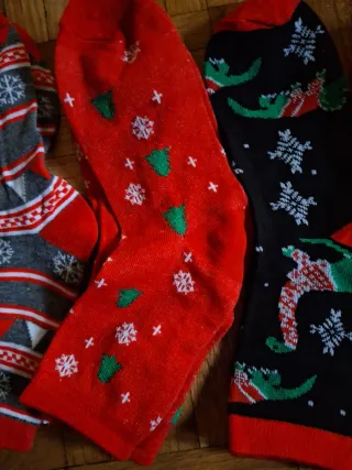 Calcetines Navideños Talla Única