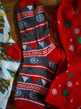 Calcetines Navideños Talla Única