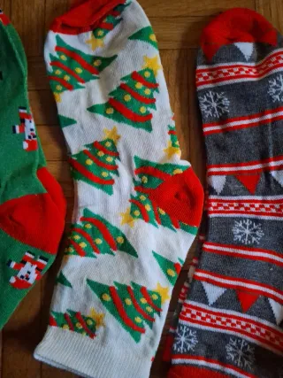 Calcetines Navideños Talla Única