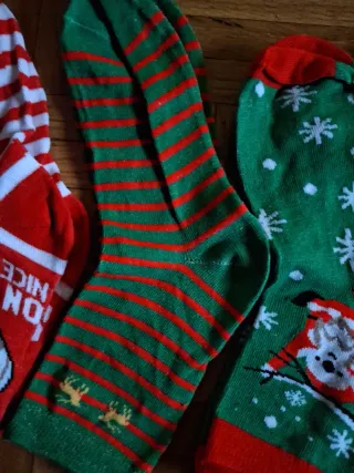 Calcetines Navideños Talla Única