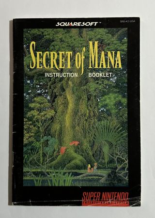 Secret of Mana SNES NTSC USA