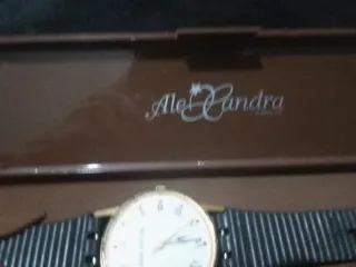 Reloj ANNA VENTURA Clásico Dorado y Negro