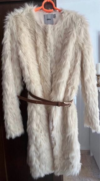 Abrigo pelito ASOS XS/S