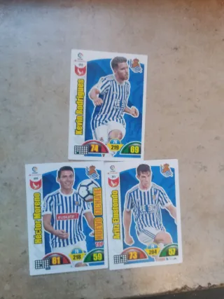 6 Cartas de Fútbol del Real Sociedad 17-18