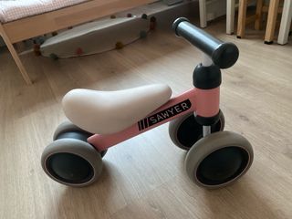 Bici de aprendizaje Sawyer rosa