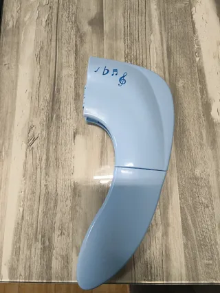 Adaptador WC infantil azul con osito