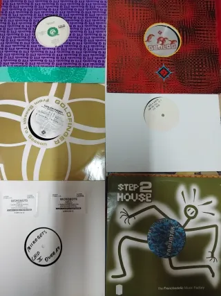 Vinilos Techno Años 90 - Lote Variado