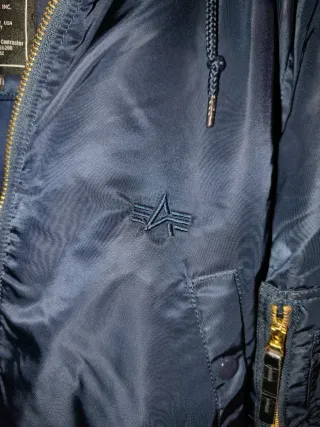 Parka Azul Alpha Industries