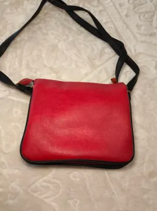 Borsa Michael Kors rossa e nera