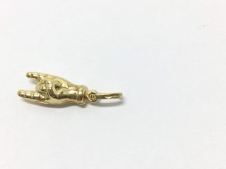colgante oro 18k