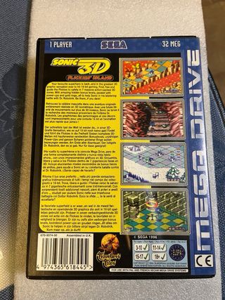 Sonic 3D Flickies' Island Mega Drive