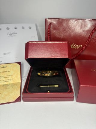 Pulsera Cartier Love Oro