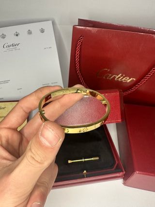 Pulsera Cartier Love Oro