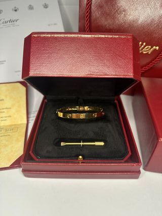 Pulsera Cartier Love Oro