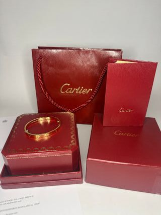 Pulsera Cartier Love Oro