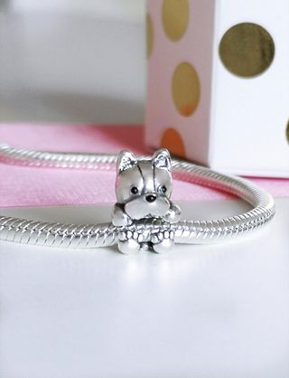 CHARM PERRO BULLDOG PERR PARA PULSERA PANDORA CAJA