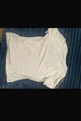 Camiseta Adidas V-Neck Rayas Negras Blanca