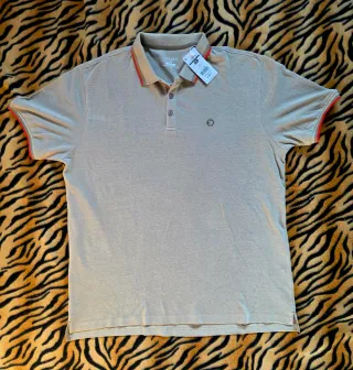 Polo Tiffosi Beige Talla XXL