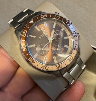 Orologio Uomo Fossil BQ2702 Acciaio