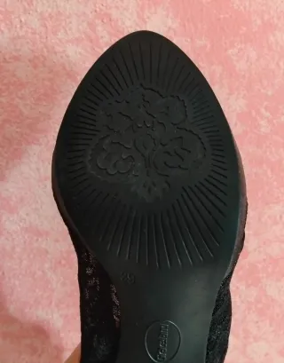 Scarpe con tacco nere eleganti