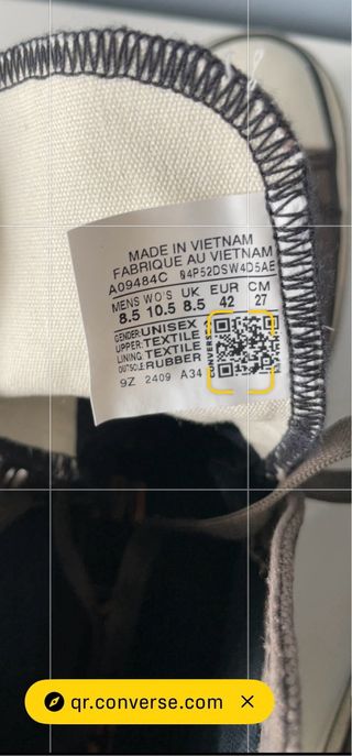 Zapatillas Converse Gore-Tex Nuevas. Unisex. N°42