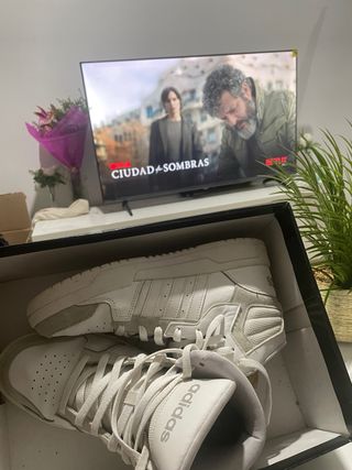 Zapatillas Adidas Altas Blancas