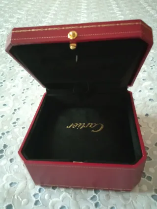 Caja Cartier Vacía Roja