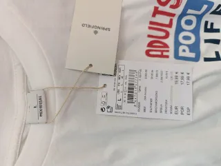 Camiseta Springfield Adults Pool Life