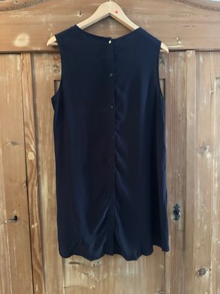 Top COS sin manga seda y viscosa Talla Única